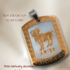 Mesh Rashi Pendant