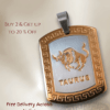 Vrishabh Rashi Pendant