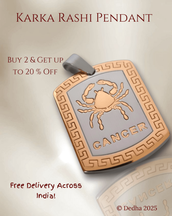 Karka Rashi Pendant