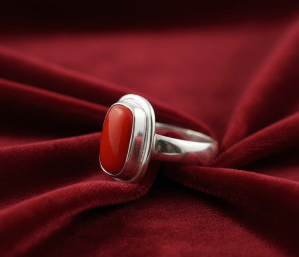Red Coral Ring