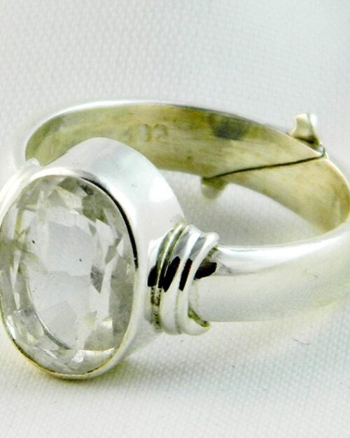 Celestial White Topaz Ring