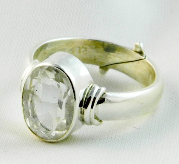 Celestial White Topaz Ring