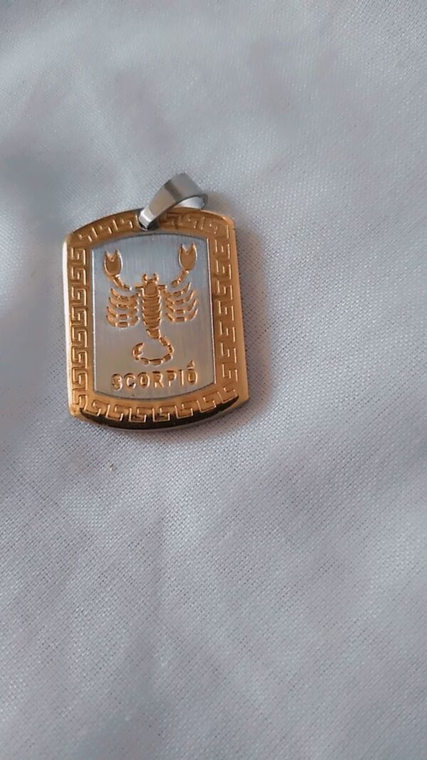 Scorpio Zodiac Necklace