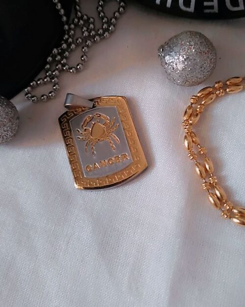 Cancer Zodiac Necklace