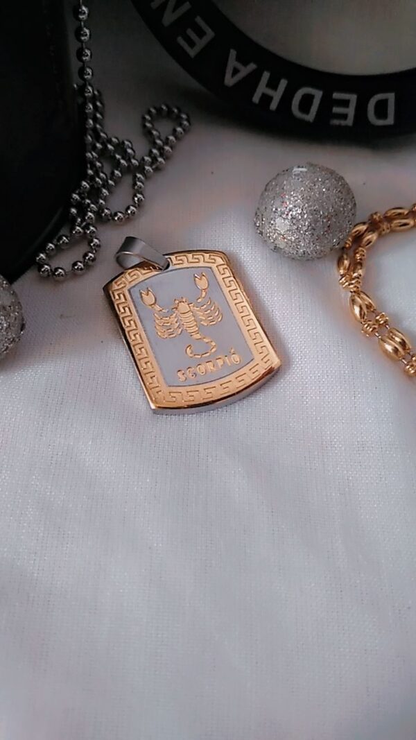 Scorpio Zodiac Necklace