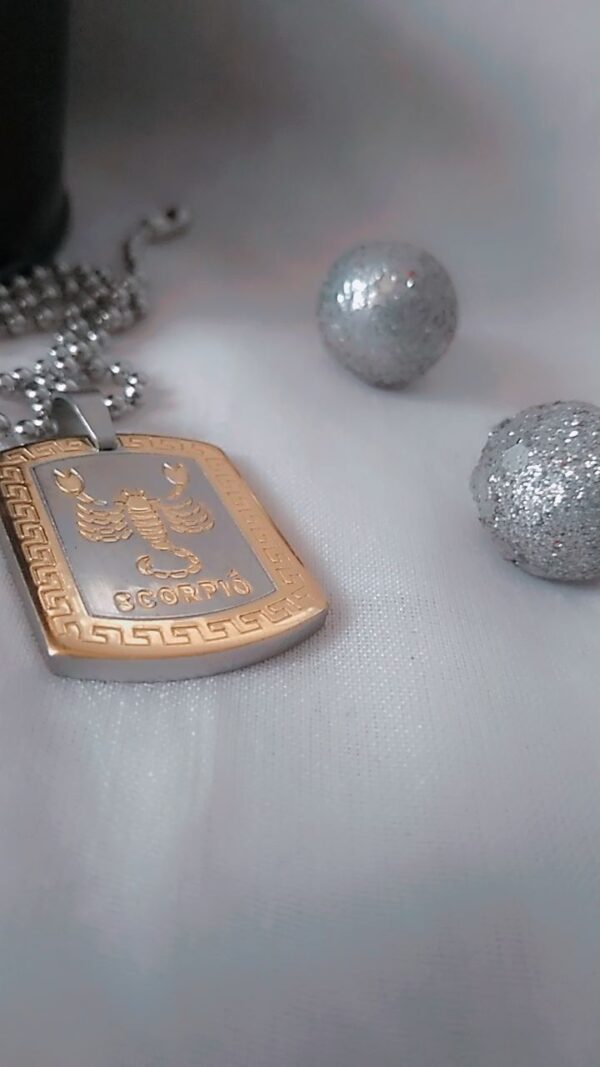 Scorpio Zodiac Necklace