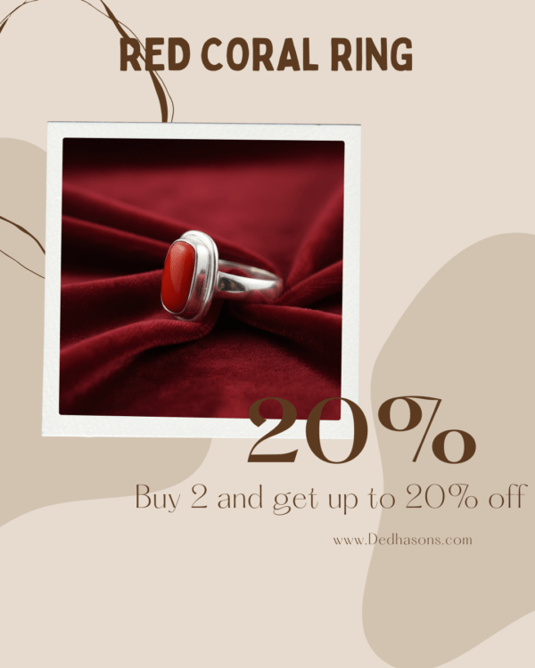 Red Coral Ring